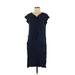 H&M Casual Dress: Blue Dresses - Women's Size 6
