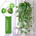 Fake Artificial Ivy Wall Home Decor Rattan Hotel Wedding Room Green Leaves 104CM