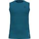 ODLO Herren Unterhemd BL TOP crew neck singlet NATUR, Größe XL in Blau