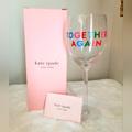Kate Spade Other | Kate Spade Crystal Wine Goblet | Color: Pink | Size: Os