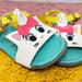 Disney Shoes | Disney Store Marie Buckle Sandals Kids Aristocats Furrytale Friends | Color: Blue/Gold | Size: 6bb