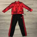 Adidas Matching Sets | Nwt Adidas Matching Set | Color: Black/Red | Size: Mb