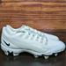 Nike Shoes | Nike Vapor Edge Shark Men's 12 White Smoke Grey Football Cleats Dq5114-100 | Color: White | Size: 12