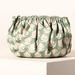 Anthropologie Bags | Anthropologie X Llani Hailey Block Print Wristlet Clutch Green | Color: Green/Pink | Size: Os