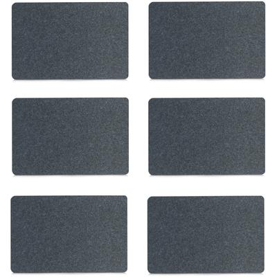 Platzset ZELLER PRESENT, grau (anthrazit), B:30cm L:45cm, Platzsets, hochwertige Filzmatte Image