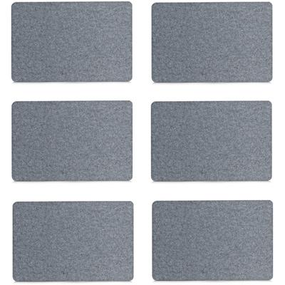 Platzset ZELLER PRESENT, grau, B:30cm L:45cm, Platzsets, hochwertige Filzmatte Image