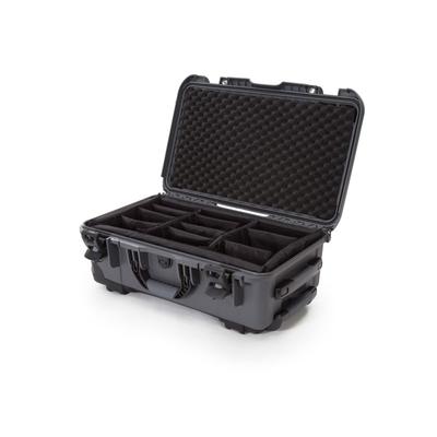 Nanuk 935 Protective Hard Case w/ Padded Divider 22in Graphite 935S-020GP-0A0