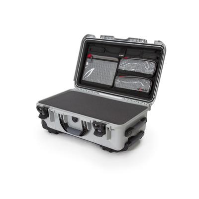 Nanuk Case 935 w/lid org./foam Silver Large 935S-050SV-0A0