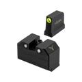 TRYBE Defense High Glow 3-Dot Tritium Night Sights for Glock 17/19/22/23/24/26/27/33/34/35/37/38/39 P320/P365 High Black 3DTSG-HI