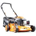 Graded P1PE Hyundai Engine Push Lawnmower 16 41cm 410mm 79cc Recoil Start Petrol Lawn Mower P4100P, GRADE A+