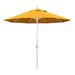 Darby Home Co Wallach 9' Market Umbrella Metal in Brown/White | Wayfair BEEC093F84284A349FEFFBCE54E48C1E