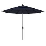 Joss & Main Brent 11' Market Sunbrella Umbrella Metal in Blue/Navy | Wayfair 655CC3F9FFFB45039713995D72175B85