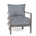 Summer Classics Santa Barbara Teak Patio Chair w/ Cushions Wood in Brown | 26.375 H x 29 W x 29.75 D in | Wayfair 279327+C670H4076N
