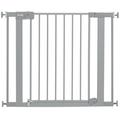 Safety 1st Easy Install Auto-Close Safety Gate Metal in Gray | 28 H x 38 W x 2 D in | Wayfair GA099GRYC1