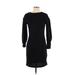 Walter Baker Casual Dress - Sweater Dress: Black Dresses - Women's Size X-Small