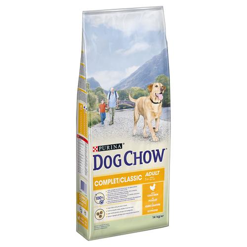 14kg PURINA Dog Chow Complet Classic Huhn Hundefutter Trocken