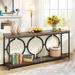 17 Stories Kentwinds 70.86" Console Table Wood in Brown/Gray | 31.49 H x 70.86 W x 13.77 D in | Wayfair 44368A4DAEDE4457B7BF821F8EA8E14F