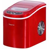 Magic Chef Portable Countertop Ice Maker, 27 Pounds Per Day in Red | 12.9 H x 9.5 W x 14.1 D in | Wayfair MCIM22R