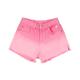 tausendkind collection - Jeans-Shorts Sonnenaufgang In Rosa, Gr.140