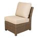 Courtyard Casual Capri Armless Middle for sectional Middle Chair
