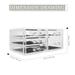 Desktop Makeup Organizer Drawer Makeup Box Bathroom Organizer Clear Makeup Holder