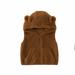 Kids Plush Coats Winter Warm Open Front Cardigans Toddler Baby Girls Boys Plush Gilets Cute Animal Ears Warm Sleeveless Hoodie Waistcoat Hooded Vest Cardigan Zipper Tank Tops 3-24 Months