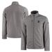 Men's Cutter & Buck Gray Detroit Tigers Evoke Eco Softshell Recycled Full-Zip Jacket