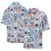 Men's Reyn Spooner White Los Angeles Dodgers Americana Button-Up Shirt