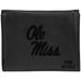 Black Ole Miss Rebels Personalized Trifold Wallet