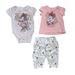 Disney Matching Sets | 3/$25 Disney Baby Infant Outfit Set | Color: Cream/Pink | Size: 3mb
