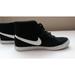 Nike Shoes | Nike Primo Court Women Mid Cut Size 7 Black Suede | Color: Black/White | Size: 7
