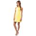Lilly Pulitzer Dresses | Lilly Pulitzer Railee St Tropez Yellow Shift Dress 12 | Color: White/Yellow | Size: 12