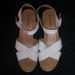 American Eagle Outfitters Shoes | American Eagle Women's White Wedge Heel Shoes Size 12 | Color: White | Size: 12