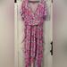 Lilly Pulitzer Dresses | Lilly Pulitzer | Anchorage Midi Moms The Word | Color: Pink/Purple | Size: Xl