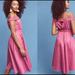 Anthropologie Dresses | Anthropologie Mona Off The Shoulder Dress | Color: Pink/Purple | Size: Xl