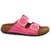 Pantolette ROHDE "Rodigo", Damen, Gr. 42, pink, Nubukleder, klassisch, Schuhe, Keilabsatz, Sommerschuh, Hausschuh mit komfortablem Softfußbett