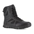 Reebok Sublite Cushion Waterproof 8 inch Soft Toe Tactical Boot w/Side Zip - Men's Black 5.5W 690774396951