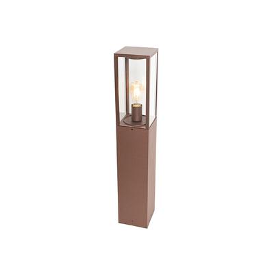 Industrielle stehende Außenlampe rostbraun 80 cm IP44 - Charlois Image