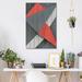 Ivy Bronx Dade Projections by - Unframed Graphic Art on Wood in Brown/Gray/Red | 26 H x 18 W x 1.5 D in | Wayfair A9B5F05950CF45AF8C2CC164B4C35E28