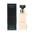 Calvin Klein Womens Eternity Flame For Women Eau de Parfum 100ml Spray - Orange - One Size
