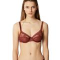 Maison Lejaby Womens 16433 Miss Bra - Red Elastane - Size 36B