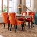 Modern, High-end Tufted Solid Wood Contemporary Velvet Upholstered Dining Chair with Wood Legs Nailhead Trim 2-Pcs Set