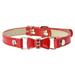 Fancy Cat Collars Dog Collar Pet Dog Chain Cat Collar Adjustable Dog Collar Bow Knot Flash Dog Collar Pet Decorative Oil Drop Bow Pu Leather Collar Dog Collar Hardware 3/8