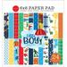 Carta Bella Double-Sided Paper Pad 6 X6 24/Pkg-Little Boy