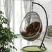 qazqa hammock swing chair cushion hanging basket seat cushion pillow for indoor and outdoor garden offices