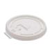 VeZee Disposable Plastic Flat Tear-Back with pinhole design Lids for White Hot Cup suitable for hot cups sized 10 oz. 16 oz & 24 oz.|5000CT