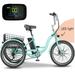 Lilypelle Adult Electric Tricycles 3 Wheel Electric Bike 15.5 Mph Electric Trikes for Seniors 7-Speed & 4 Adjustable Riding Modes Electric Tricycle With Removable Lithium Battery