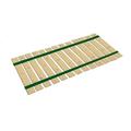 The Furniture King Wood Bed Slats King Size Closely Spaced For Specialty Bed Types Custom Width with Green Strapping Bed Frame Support Plank Boards 78 Wide