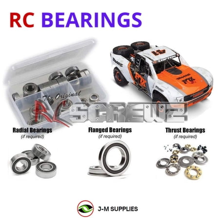RCScrewZ Rubber Shielded Bearings tra086r for Traxxas UDR Unlimited Desert Racer 4WD (85076-4) | SET
