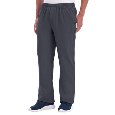 Men's Big & Tall Men's Everything Scrub Pant by Jockey in Charcoal (Size 2X)